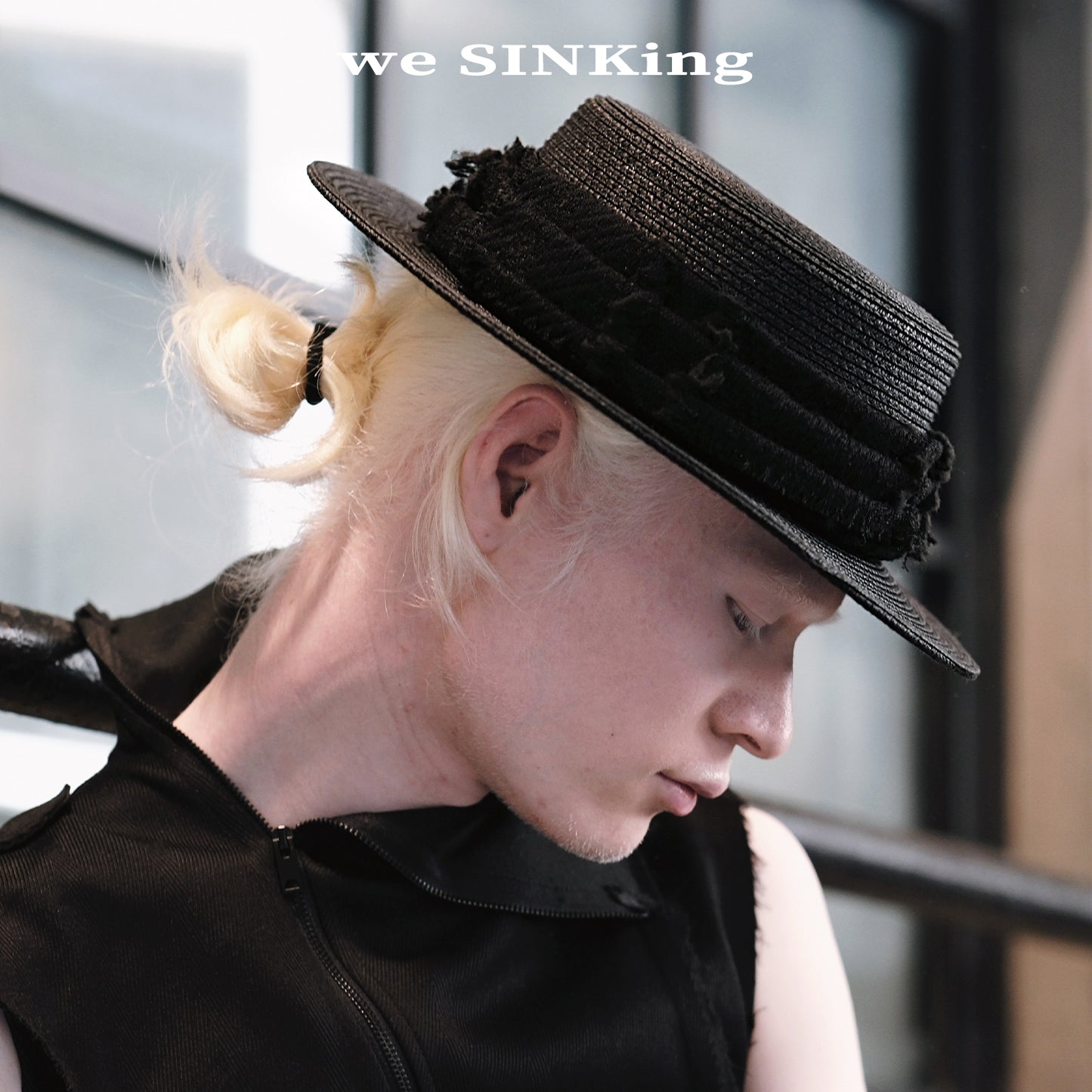 SINKing Straw Boater Hat