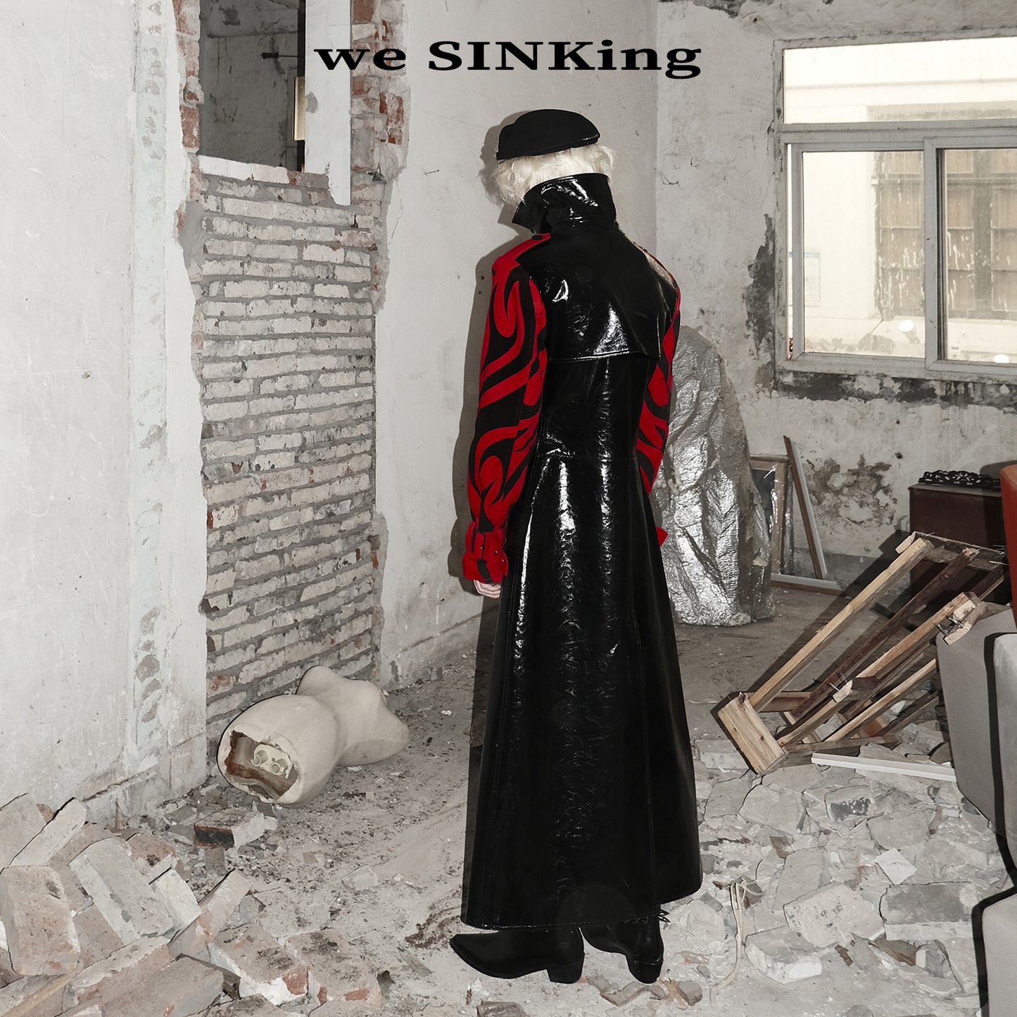 SINKing Glam Metal Trench Coat