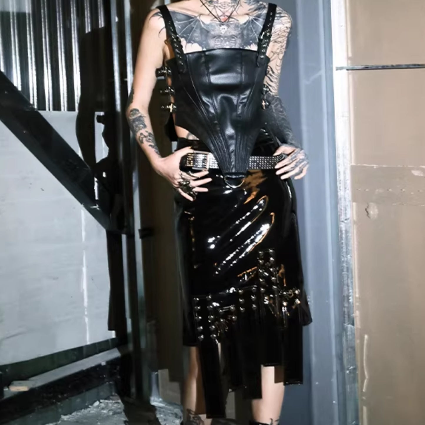 SINKing Black Rock Skirt