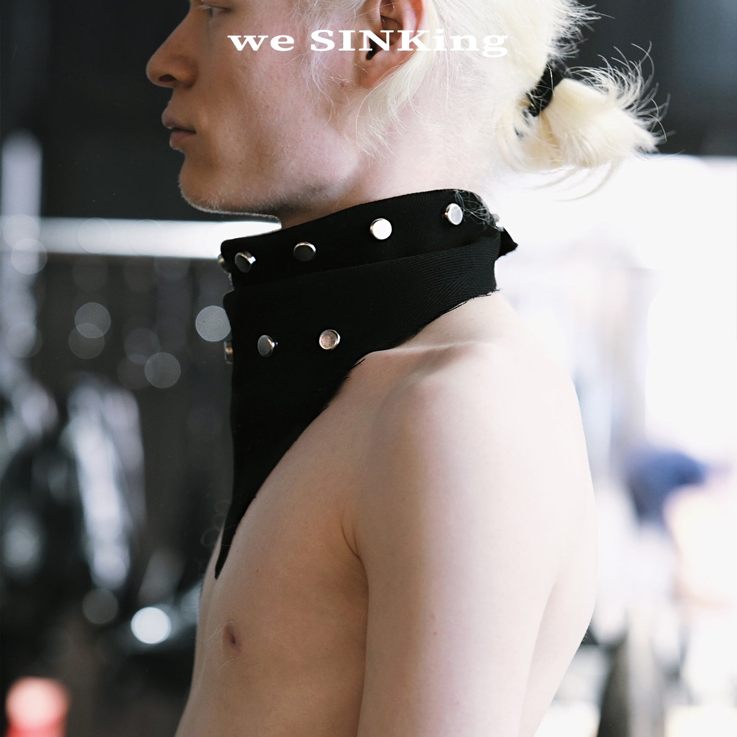 SINKing Twill Studded Neckwear