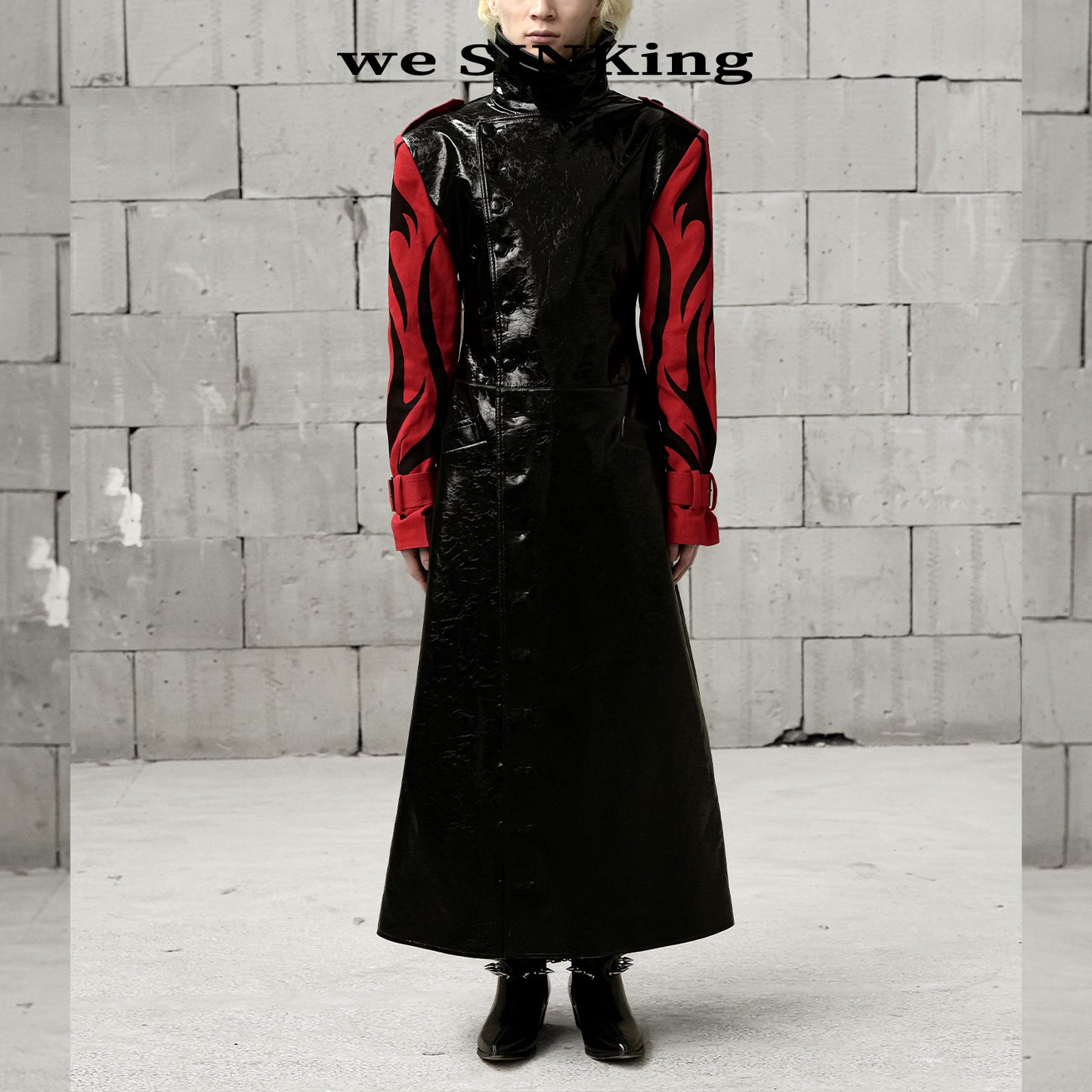 SINKing Glam Metal Trench Coat