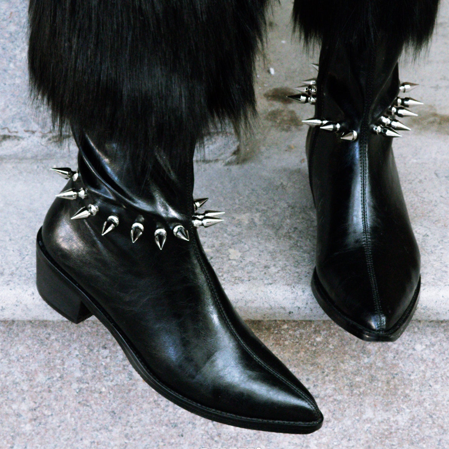 SINKing Goth Cowboy Boots