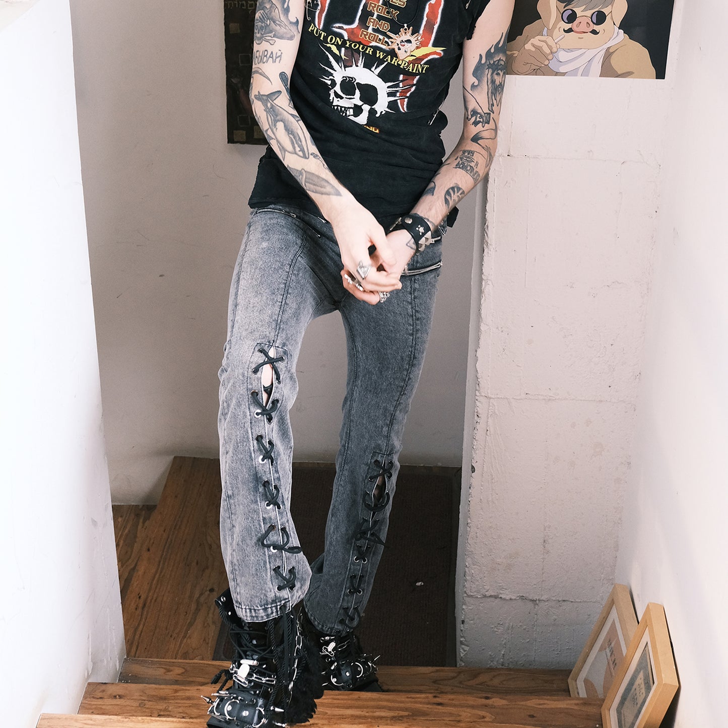 SINKing  Bustle Pants 2
