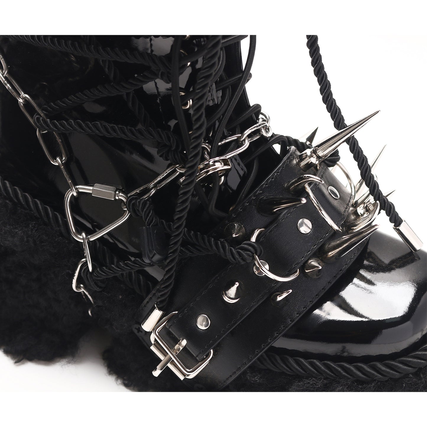 SINKing Rivet Punk Boots