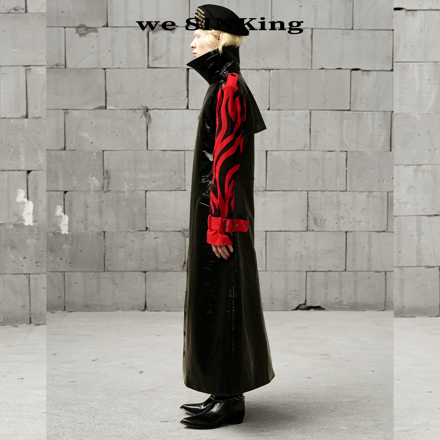 SINKing Glam Metal Trench Coat
