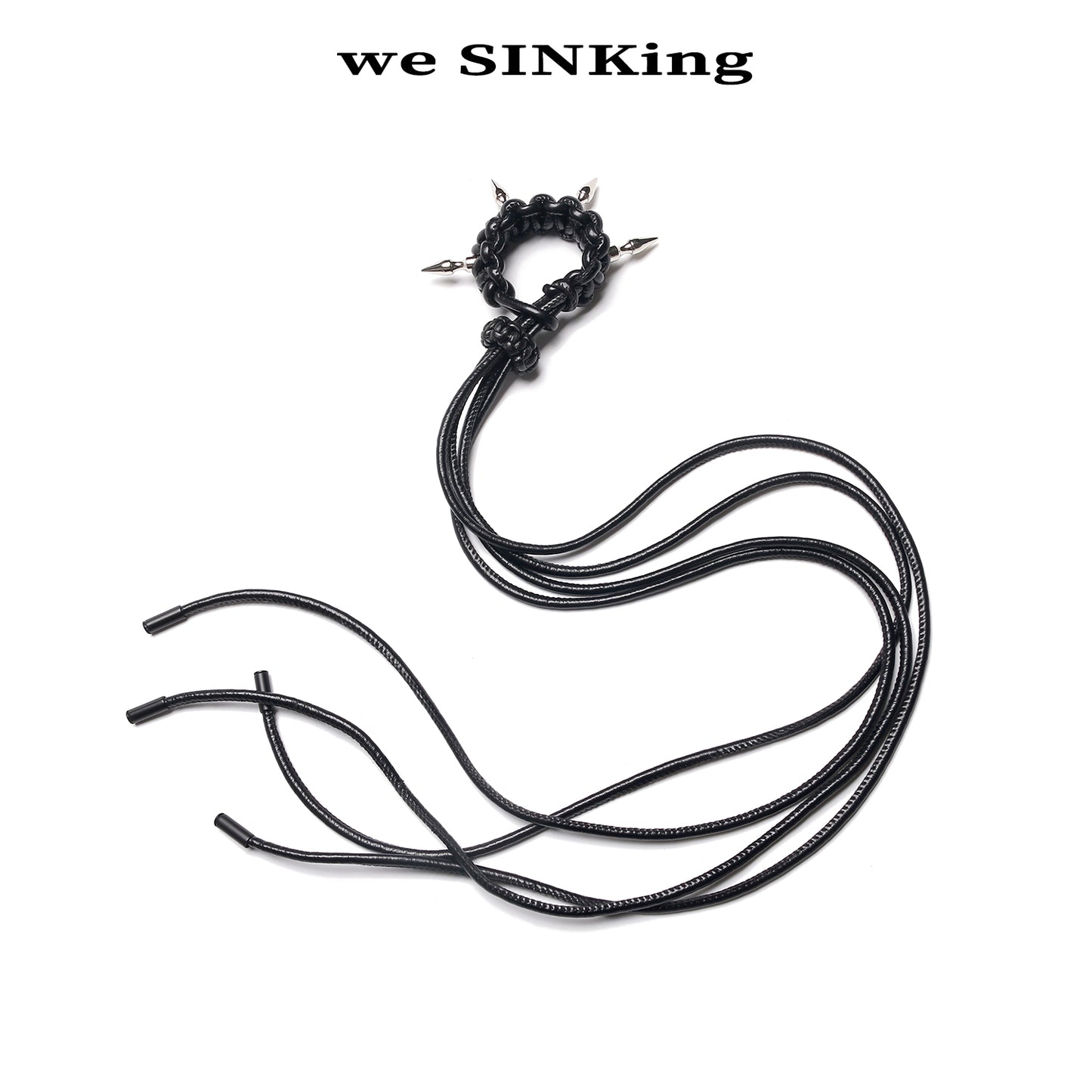 SINKing Braided Leather Studded Necklace/Bracelet